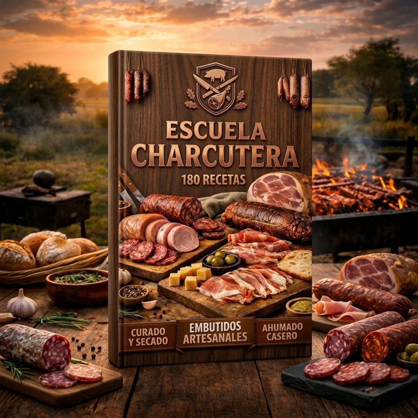 Escuela de Charcutería 180 Recetas